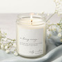 Wedding Presence Personalised Soy Wax Candle 9oz Remembrance Gift Wedding Presence Personalised Soy Wax Candle 9oz Remembrance Gift