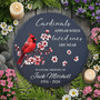 When Cardinals Appear Memorial Garden Stone Sympathy Gift When Cardinals Appear Memorial Garden Stone Sympathy Gift