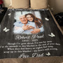 A Heartfelt Hug From Heaven Custom Photo Fleece Blanket A Heartfelt Hug From Heaven Custom Photo Fleece Blanket