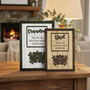 Best Dad Ever Puzzle Wood Sign - Engraved Father's Day Gift Piece Best Dad Ever Puzzle Wood Sign - Engraved Father's Day Gift Piece