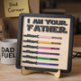 Best Dad in the Galaxy - Custom I Am Their Father Wood Sign