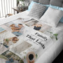 Captured Memories Custom Family Photo Collage Fleece Blanket