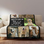 Cherished Pet Memories Custom Dog Photo Collage Fleece Blanket Cherished Pet Memories Custom Dog Photo Collage Fleece Blanket