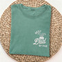Custom Golf Dad Embroidered Comfort Colors T-shirt Best Dad by Par