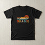 Dad-A-Base Pun Legend Embroidered Comfort Colors T-shirt
