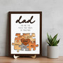 Dad, You Hold Us Together - Custom Puzzle Wood Sign Gift
