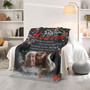 Dads Eternal Hug Custom Photo Memorial Fleece Blanket Dads Eternal Hug Custom Photo Memorial Fleece Blanket