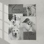 Forever Loved Custom Photo Pet Memorial Fleece Blanket