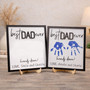 Hands Down Best Dad Ever - Personalized Handprint Wood Sign