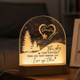 Heavenly Sky Glow Heartfelt Memorial Light Night Tribute