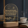 Her Light Remains Personalized Memorial Night Light Gift