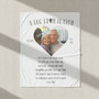 Hugs From Heaven Custom Photo Memorial Fleece Blanket Hugs From Heaven Custom Photo Memorial Fleece Blanket