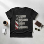 Legendary Family Hero Embroidered Comfort Colors T-shirt
