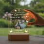 Peaceful Dove Personalized Photo Memorial Light Night