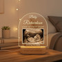 Personalized Baby Memorial LED Night Light Ultrasound Gift Personalized Baby Memorial LED Night Light Ultrasound Gift