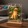 Personalized Pet Memorial Night Light Custom Photo Loss Gift Personalized Pet Memorial Night Light Custom Photo Loss Gift