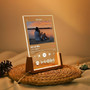 Personalized Song and Photo Memorial Light Night Music Plaque Gift Personalized Song and Photo Memorial Light Night Music Plaque Gift