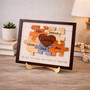 Pieces of Love - Custom Wood Sign Puzzle for Dad and Husband