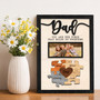 Puzzle Piece Wood Sign - Dad You Are What Holds Us Together