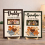 Puzzle Piece Wood Sign - Dad You Are What Holds Us Together