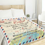 Soul Sisters Personalized Letter Keepsake Fleece Blanket Soul Sisters Personalized Letter Keepsake Fleece Blanket