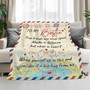 Soul Sisters Personalized Letter Keepsake Fleece Blanket Soul Sisters Personalized Letter Keepsake Fleece Blanket