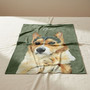 Treasured Pet Memories Custom Photo Portrait Fleece Blanket Treasured Pet Memories Custom Photo Portrait Fleece Blanket