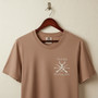 Trophy Dad Deer Hunter Embroidered Comfort Colors T-shirt Trophy Dad Deer Hunter Embroidered Comfort Colors T-shirt
