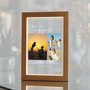 Celebrate Your Yes Custom Engagement Photo Frame Lamp