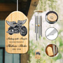 Custom Biker Memorial Wind Chime for a Loved Ones Legacy Custom Biker Memorial Wind Chime for a Loved Ones Legacy