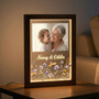 Floral Photo Frame Lamp A Radiant Gift for Nannys Heart
