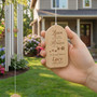Forever Faithful Personalized Dog Memorial Wind Chime Tribute