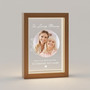 Glowing Tribute Personalized Sympathy Photo Frame Lamp Glowing Tribute Personalized Sympathy Photo Frame Lamp