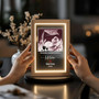 Glowing Ultrasound Baby Loss Memorial Custom Photo Frame Lamp