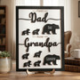 Grandpa's Handyman Haven - Custom Workshop Wood Sign for Dad