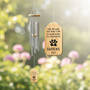 Heavenly Pet Melodies Rainbow Bridge Dog Memorial Wind Chime