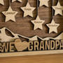 Hunter's Family Tree Wood Sign - Personalized Gift for Grandpa