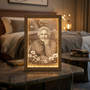 Light Up Moms Memory Personalized Photo Frame Lamp Light Up Moms Memory Personalized Photo Frame Lamp