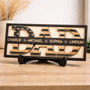 To Dad with Love - Custom Personalized Wood Sign from the Kids To Dad with Love - Custom Personalized Wood Sign from the Kids