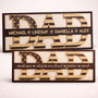 To Dad with Love - Custom Personalized Wood Sign from the Kids To Dad with Love - Custom Personalized Wood Sign from the Kids