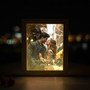 Wood Anniversary Photo Frame Lamp A Radiant Couples Keepsake Wood Anniversary Photo Frame Lamp A Radiant Couples Keepsake