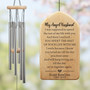 A Husbands Song Memorial Wind Chime Sympathy Tribute A Husbands Song Memorial Wind Chime Sympathy Tribute