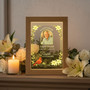 Cardinal Memorial Photo Frame Lamp A Sympathy Gift of Light Cardinal Memorial Photo Frame Lamp A Sympathy Gift of Light