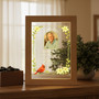 Cardinal Memorial Photo Frame Lamp A Sympathy Gift of Light Cardinal Memorial Photo Frame Lamp A Sympathy Gift of Light