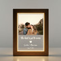 Cherish Every Moment Custom Photo Frame Lamp for Couples Cherish Every Moment Custom Photo Frame Lamp for Couples