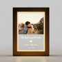Cherish Every Moment Custom Photo Frame Lamp for Couples Cherish Every Moment Custom Photo Frame Lamp for Couples