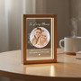 Glowing Tribute Personalized Sympathy Photo Frame Lamp Glowing Tribute Personalized Sympathy Photo Frame Lamp