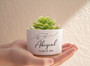 2026 Grad Cap Ceramic Plant Pot A Custom Keepsake to Bloom