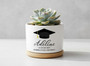 2026 Graduate Ceramic Plant Pot A Custom Gift to Cherish