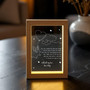 A Heaven Sent Tribute Angel Baby Memorial Photo Frame Lamp A Heaven Sent Tribute Angel Baby Memorial Photo Frame Lamp